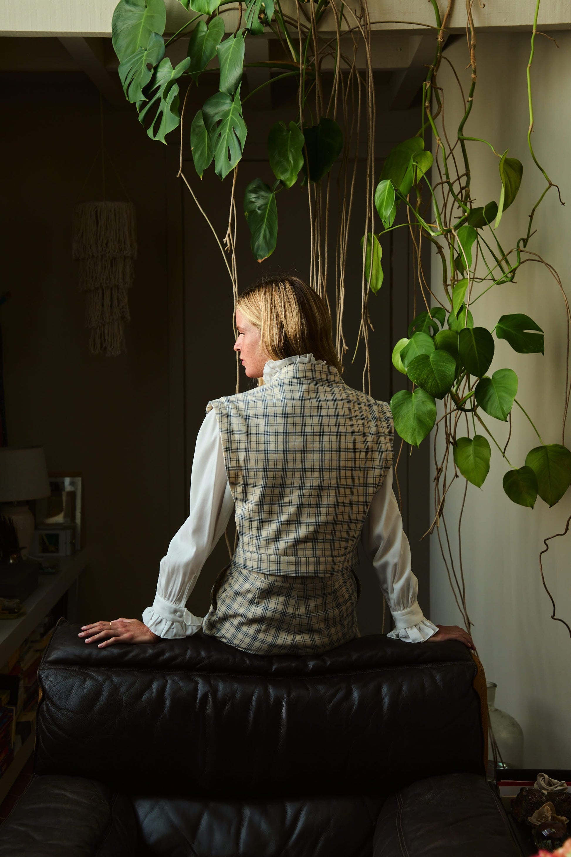 Mono Latido Cuadros Azul Jumpsuits IPA BRAND 