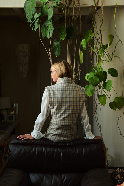 Mono Latido Cuadros Azul Jumpsuits IPA BRAND 