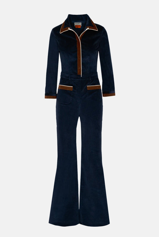 MONO MARBLE PANA AZUL Jumpsuits Werit 