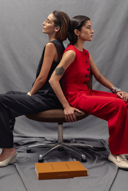 Mono Steph rojo Jumpsuits Julise Magon 