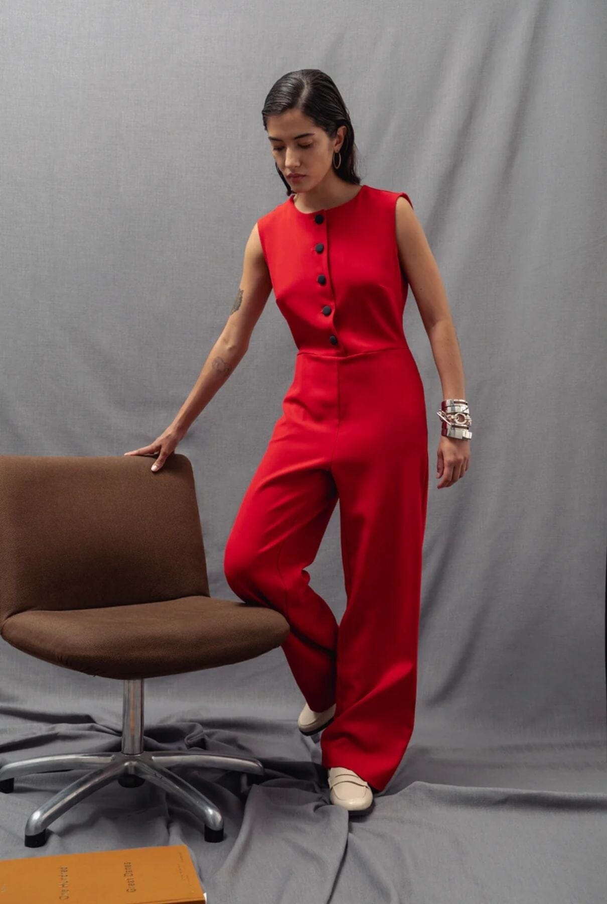 Mono Steph rojo Jumpsuits Julise Magon 