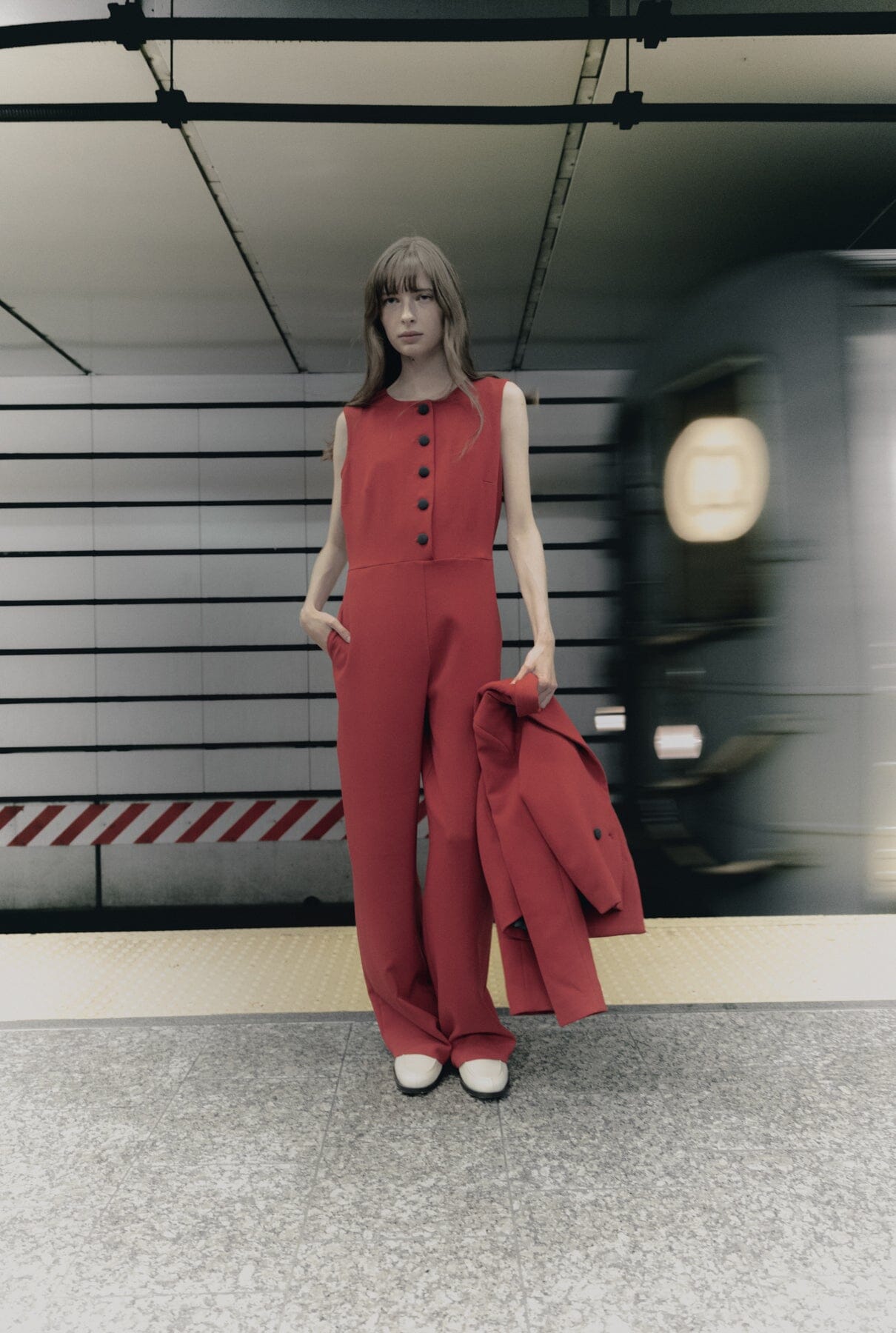 Mono Steph rojo Jumpsuits Julise Magon 