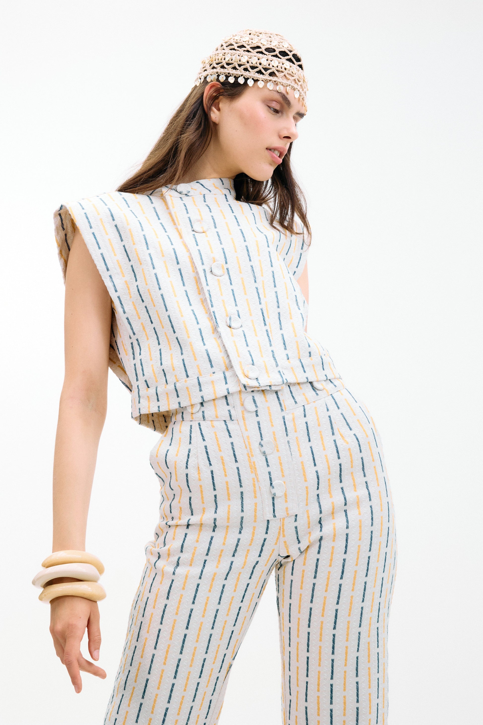 Mono Tempo al Tempo Crudo Bordados - PRE-ORDER Jumpsuits IPA BRAND 