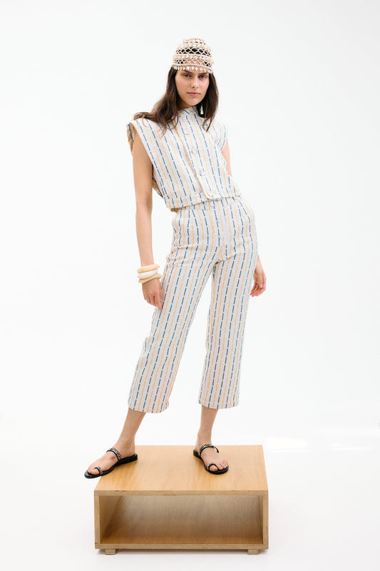 Mono Tempo al Tempo Crudo Bordados - PRE-ORDER Jumpsuits IPA BRAND 