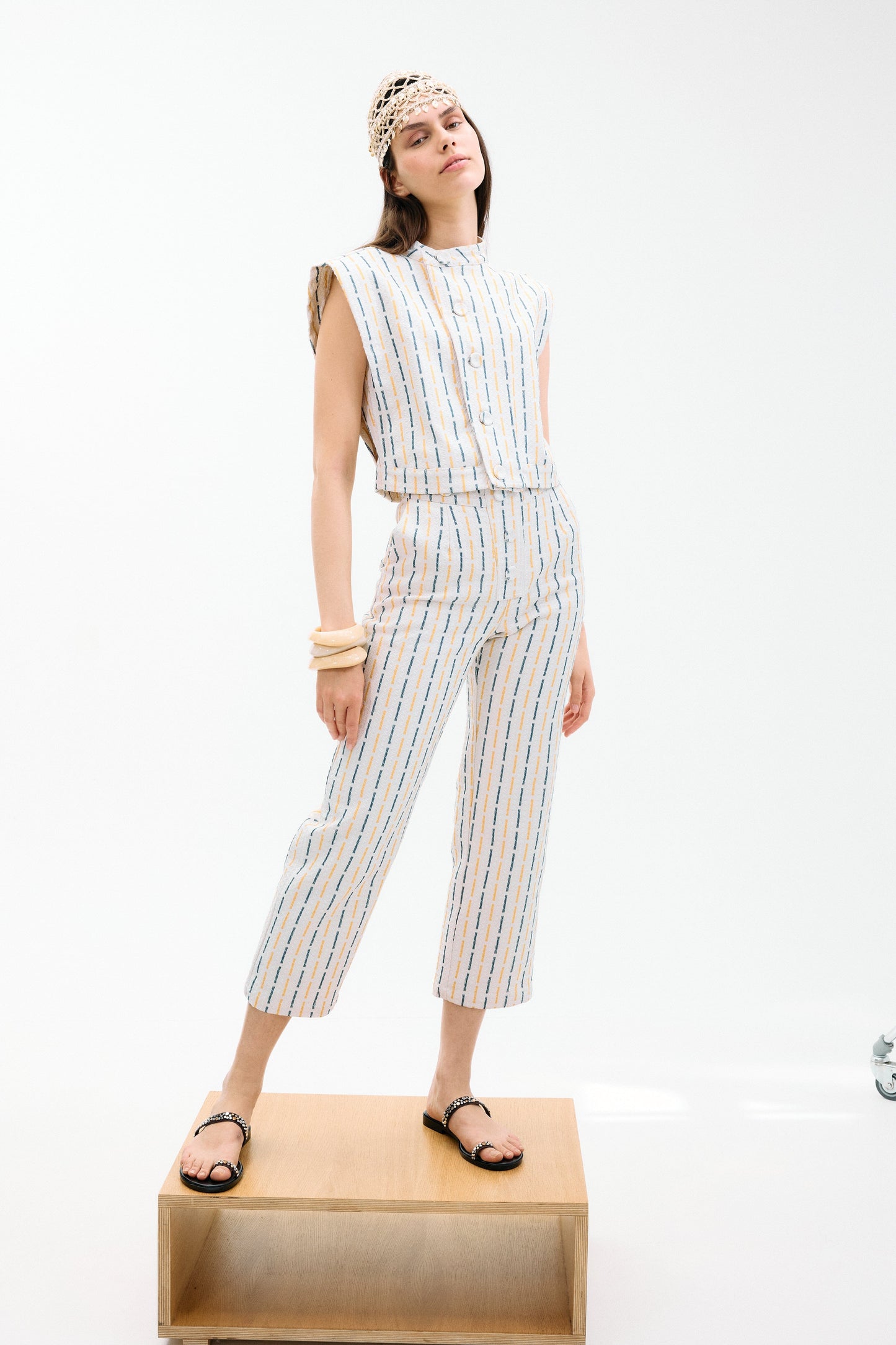 Mono Tempo al Tempo Crudo Bordados - PRE-ORDER Jumpsuits IPA BRAND 