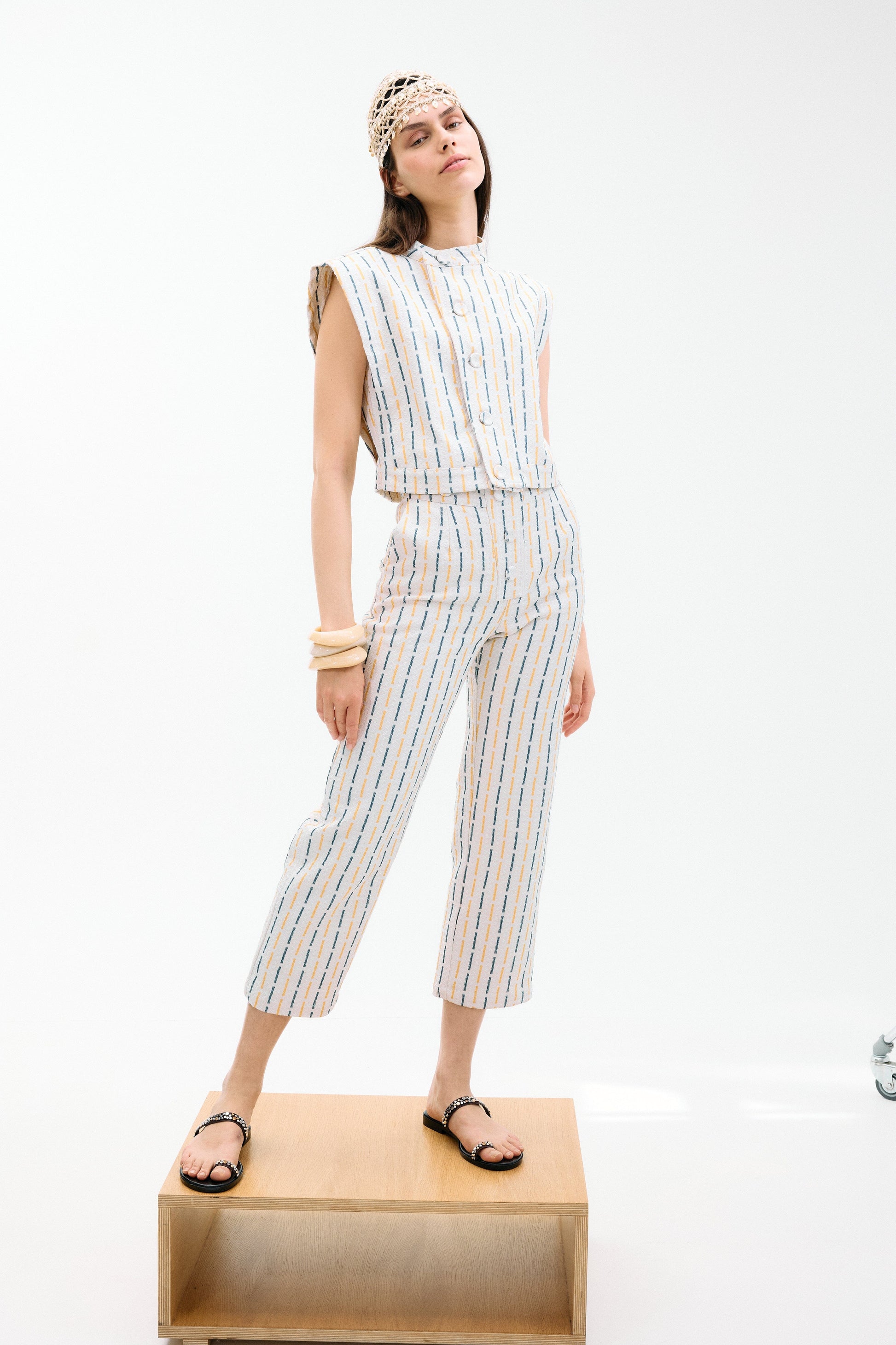 Mono Tempo al Tempo Crudo Bordados - PRE-ORDER Jumpsuits IPA BRAND 