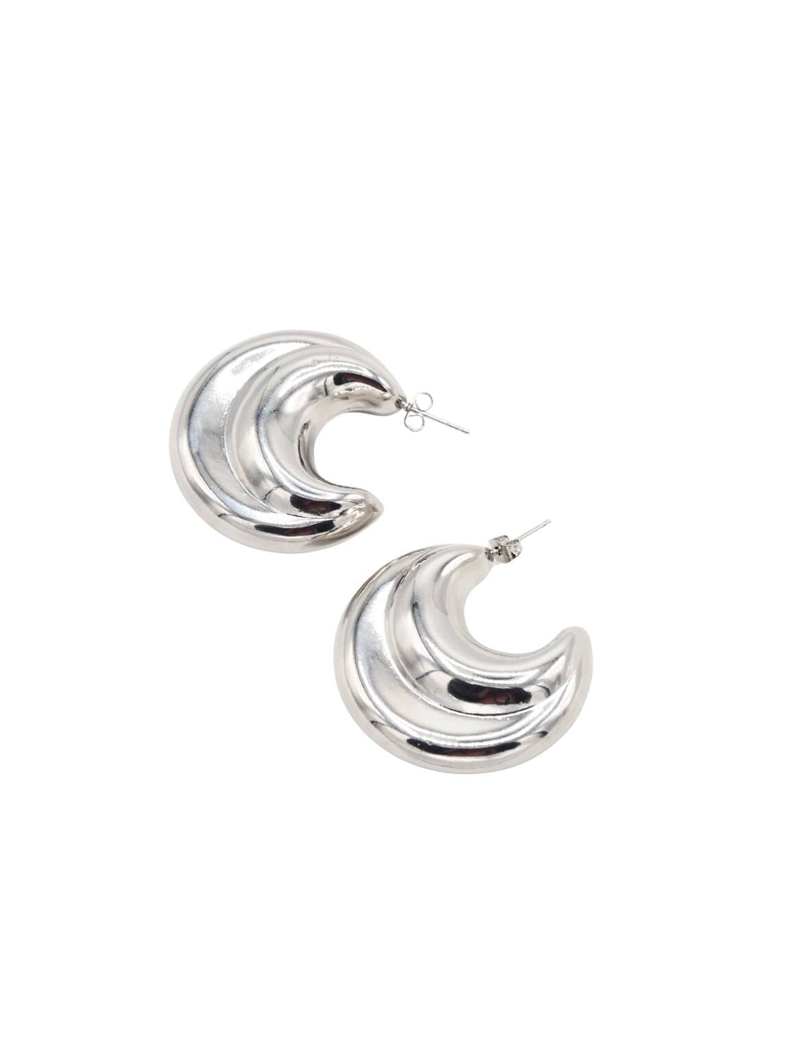 MOON EARRINGS Earrings Sita Nevado Silver 