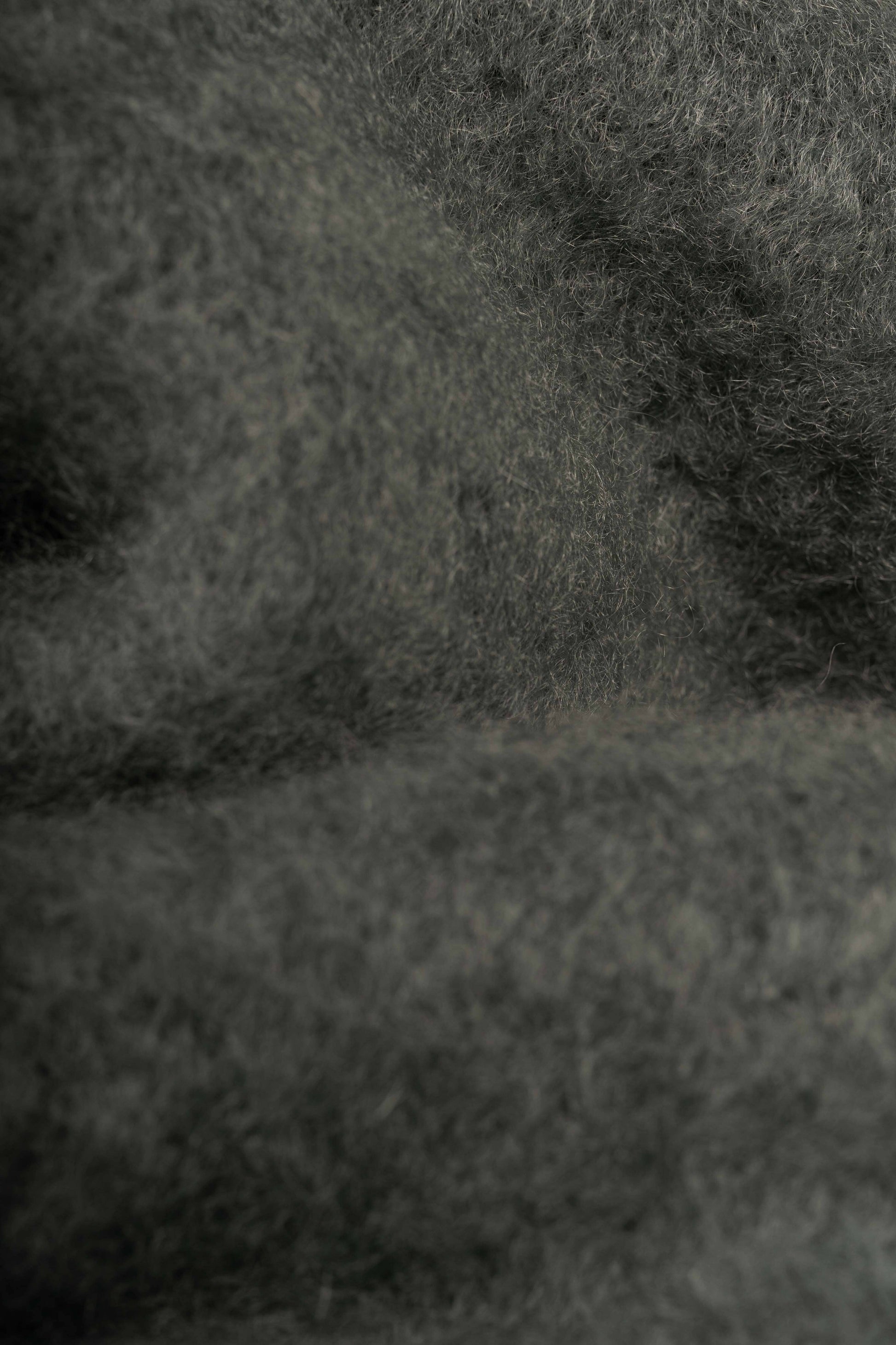 Moss Green Mohair Blanket Accessories ELEVAA 