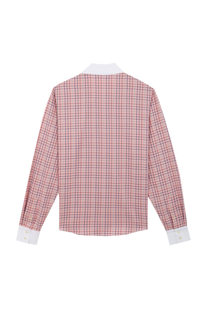 CAMISA CUADROS ROSAS Y AZULES