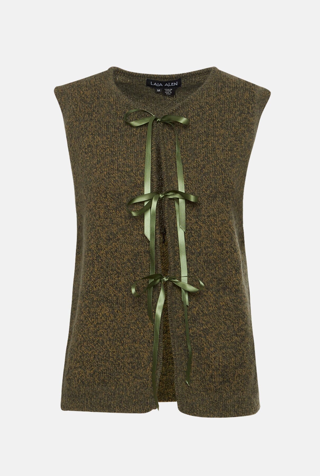 Mumi bow vest - Green Vests Laia Alen 