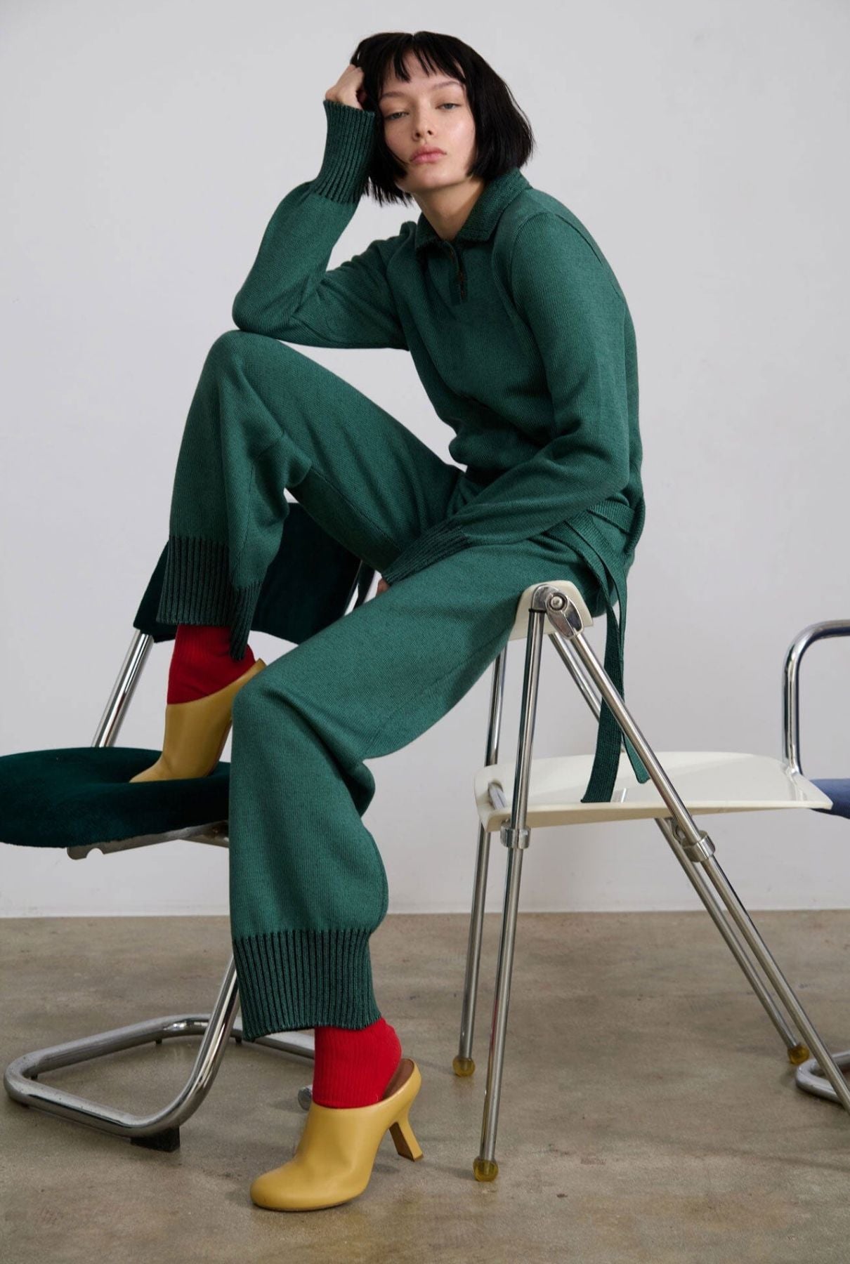 Mustang Green jumper Sweaters Carlota Cahis 