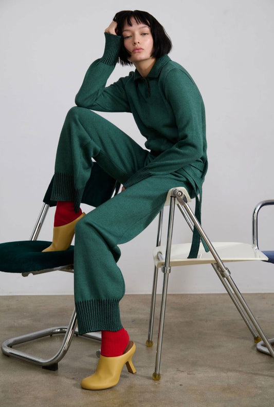 Mustang Green jumper Sweaters Carlota Cahis 