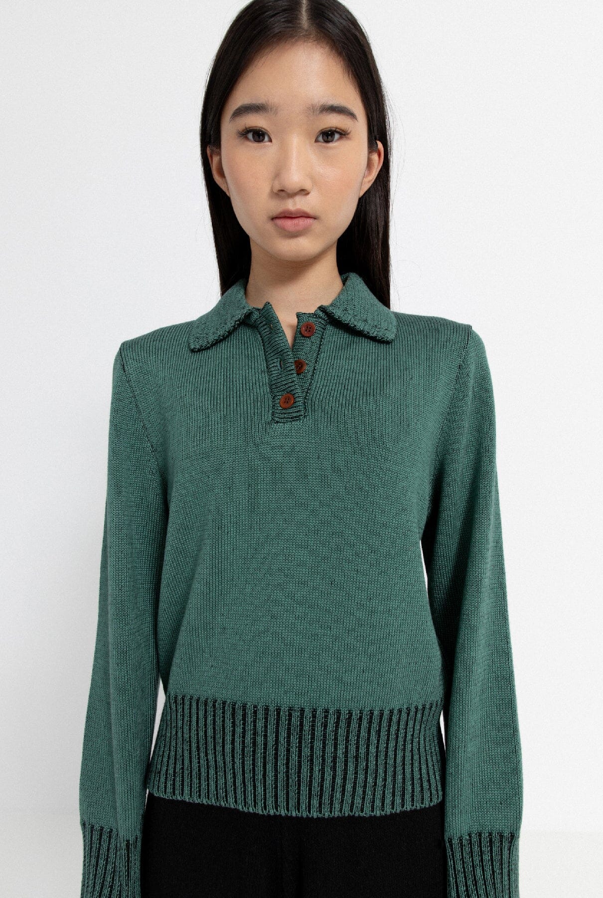 Mustang Green Jumper Sweaters Carlota Cahis 