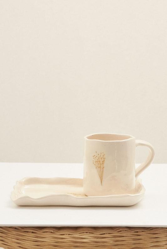 Mustard field mug Tableware MARTINA & EVA 