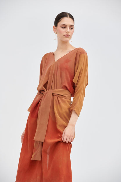 Nabucco dress - orange Dresses Atelier Aletheia 