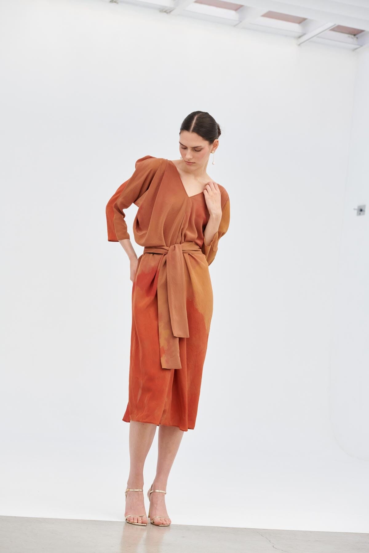 Nabucco dress - orange Dresses Atelier Aletheia 