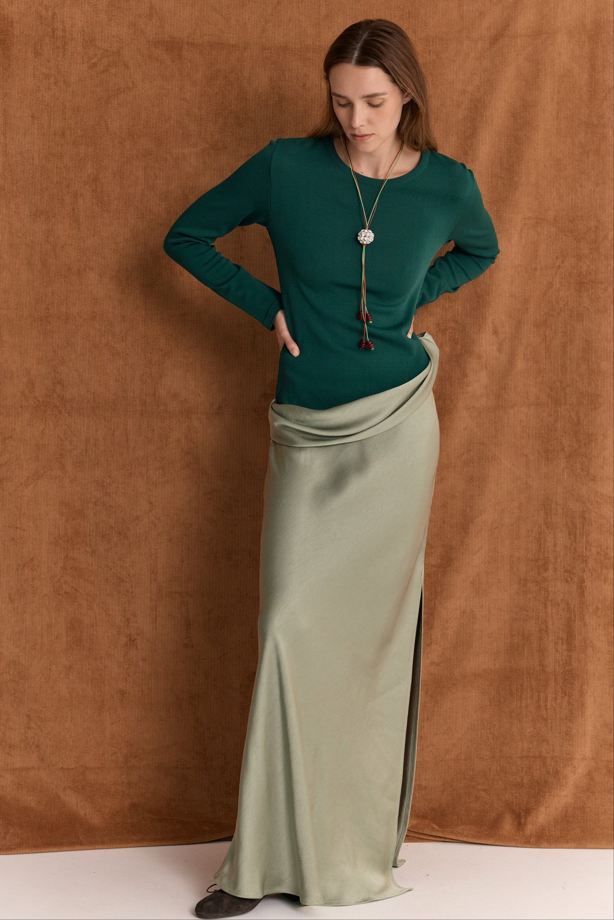 Nani Winter Dress Khaki Dresses Laia Alen 