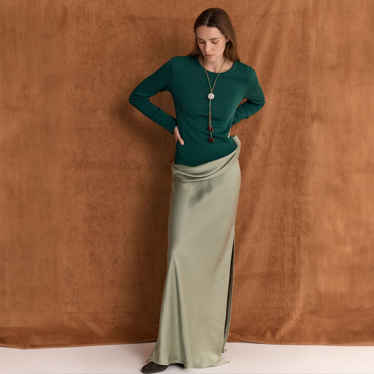 Nani Winter Dress Khaki Dresses Laia Alen 