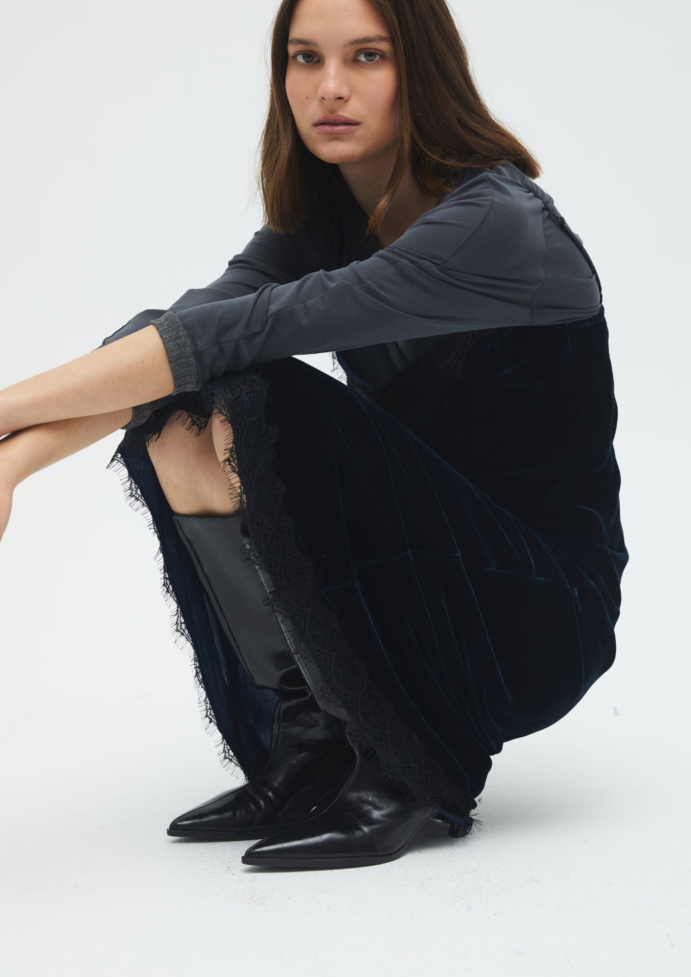 NEGLIGE VELVET Dresses Commelle 