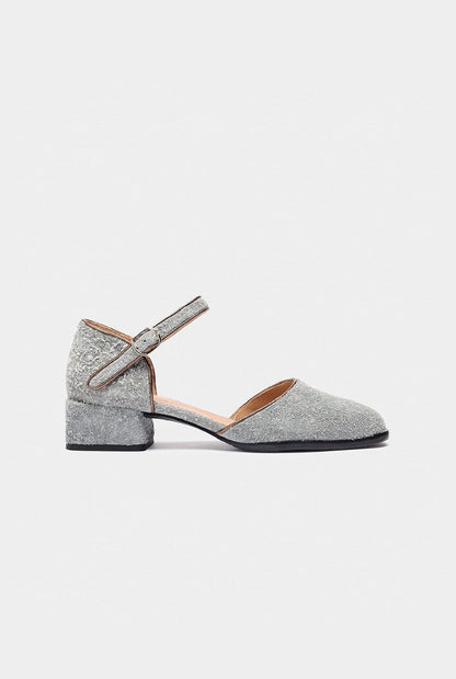 Nesla Grey Heels Naguisa 