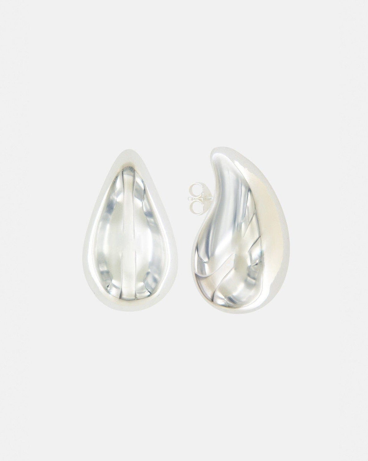 New Big Drop Plata Earrings Coolook 