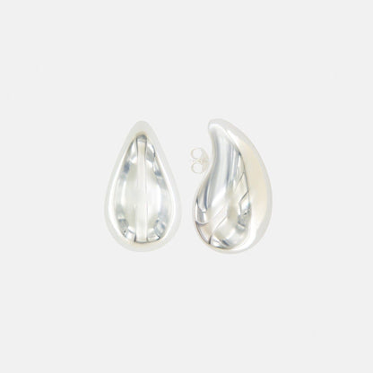 New Big Drop Plata Earrings Coolook 