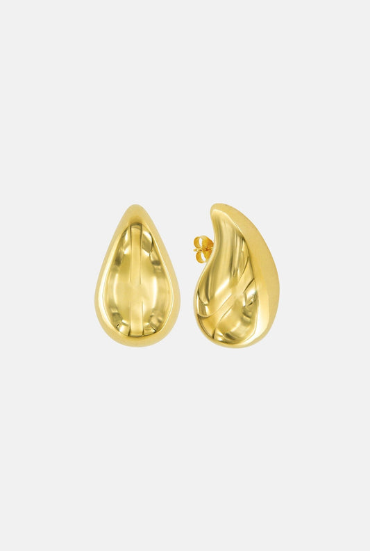 New Medium Drop Oro Earrings Coolook 