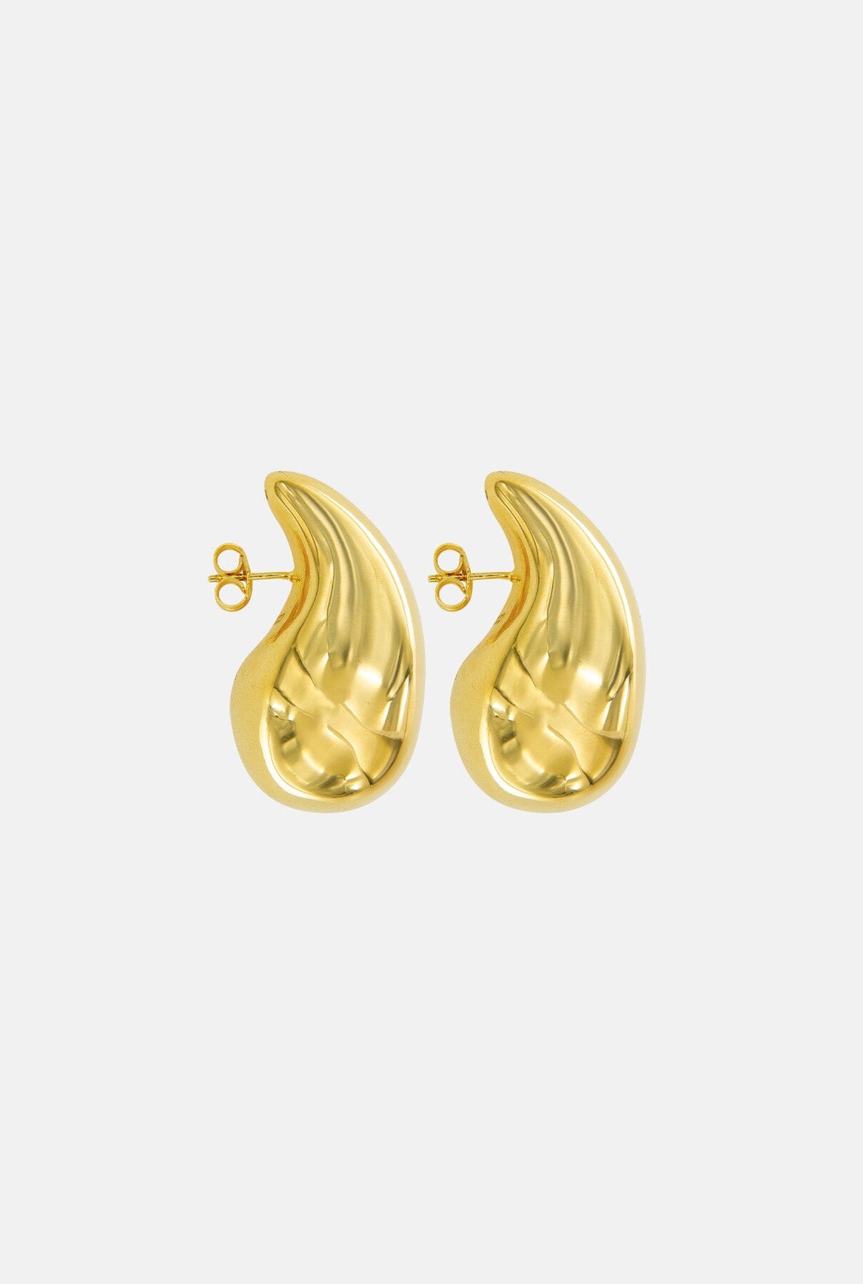 New Medium Drop Oro Earrings Coolook 