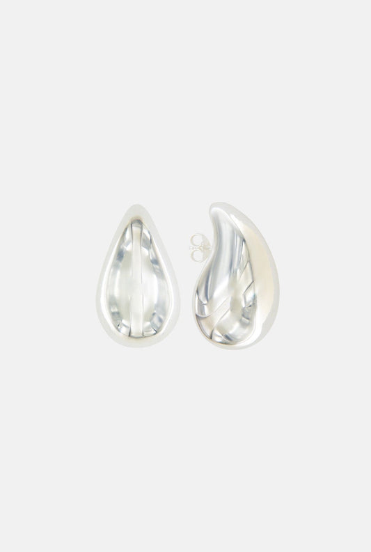 New Medium Drop Plata Earrings Coolook 