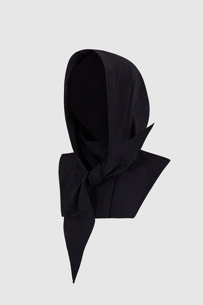 Night blue water-repellent hood Foulards & Scarves Boscoier 
