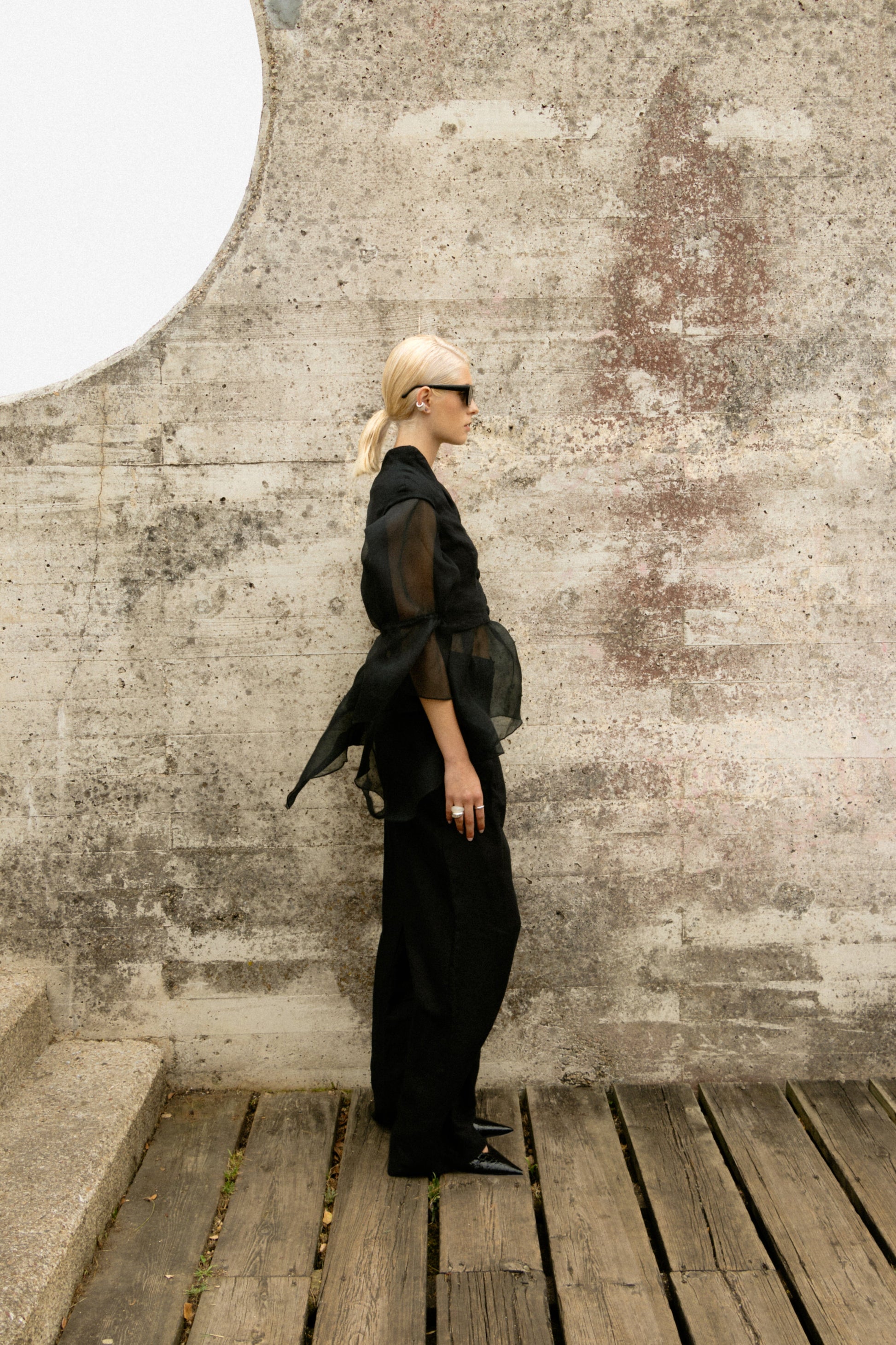 Nora Organza Blouse Shirts & blouses Corsicana 