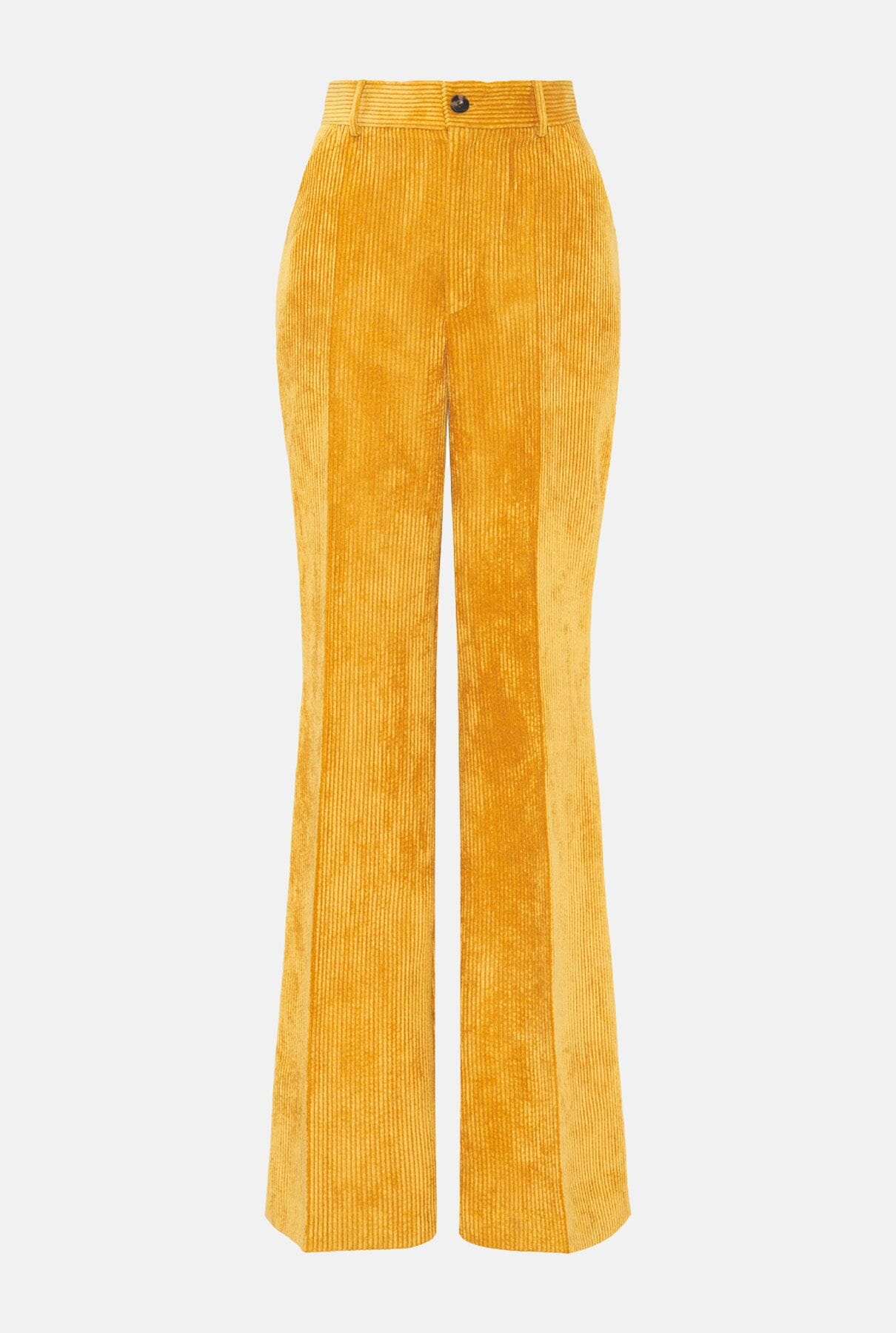 Ochre corduroy trousers Trousers Mirto 