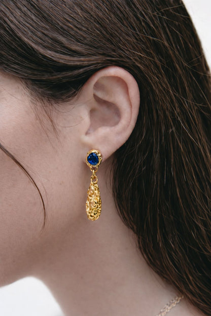Ombra Earrings Gold Earrings Albert Coll 