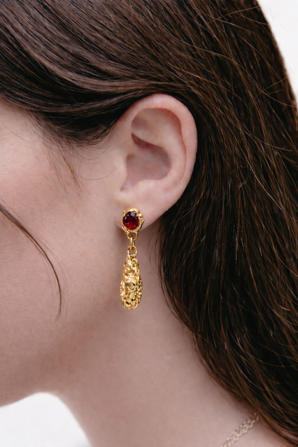 Ombra Earrings Gold Earrings Albert Coll 