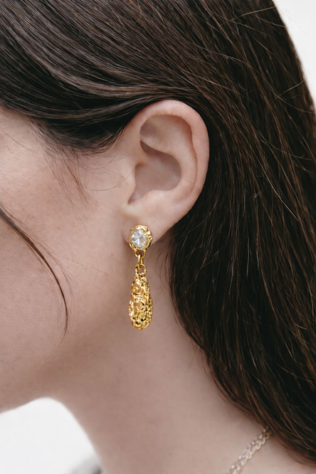 Ombra Earrings Gold Earrings Albert Coll 