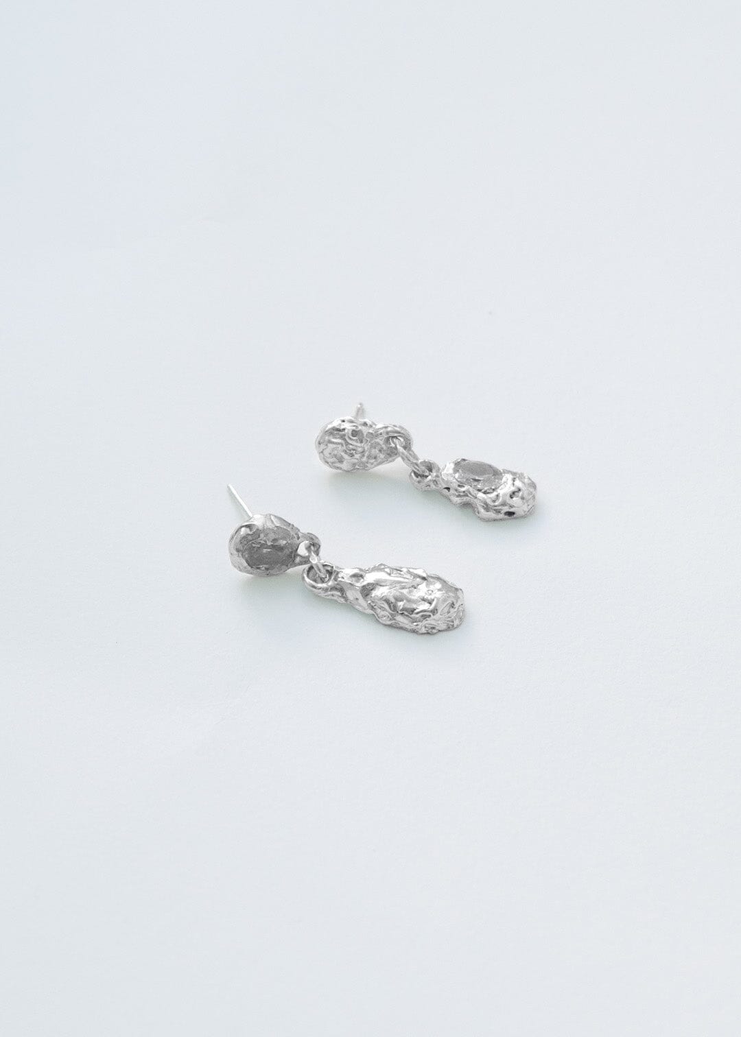 Ombra Earrings Silver Earrings Albert Coll 