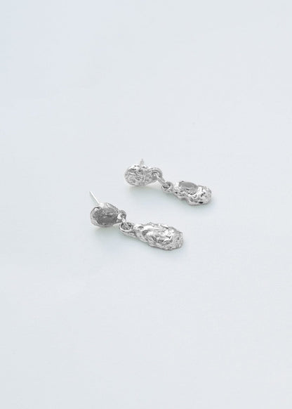Ombra Earrings Silver Earrings Albert Coll 