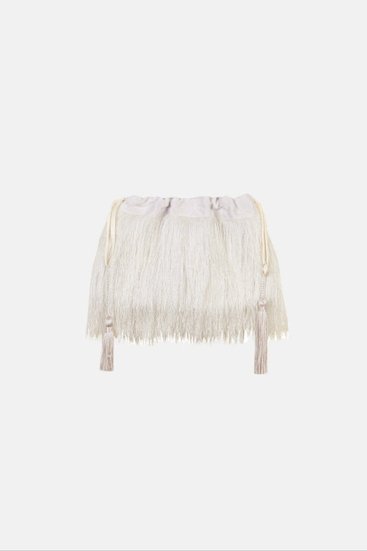 Omi Fringes Off White Mini bags Laia Alen 