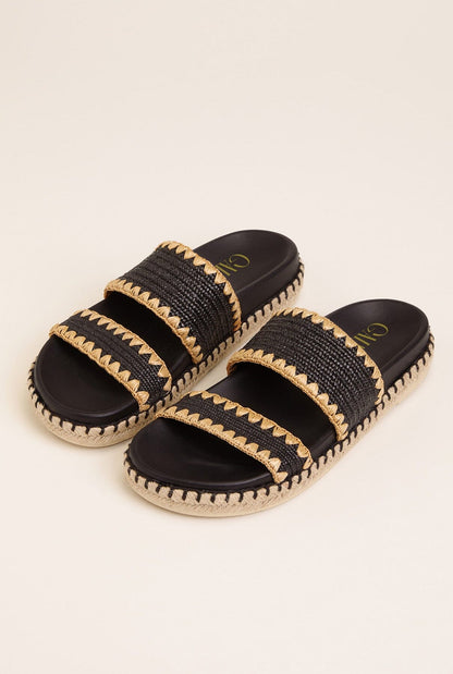 Ona Negro Flat sandals Gaimo 
