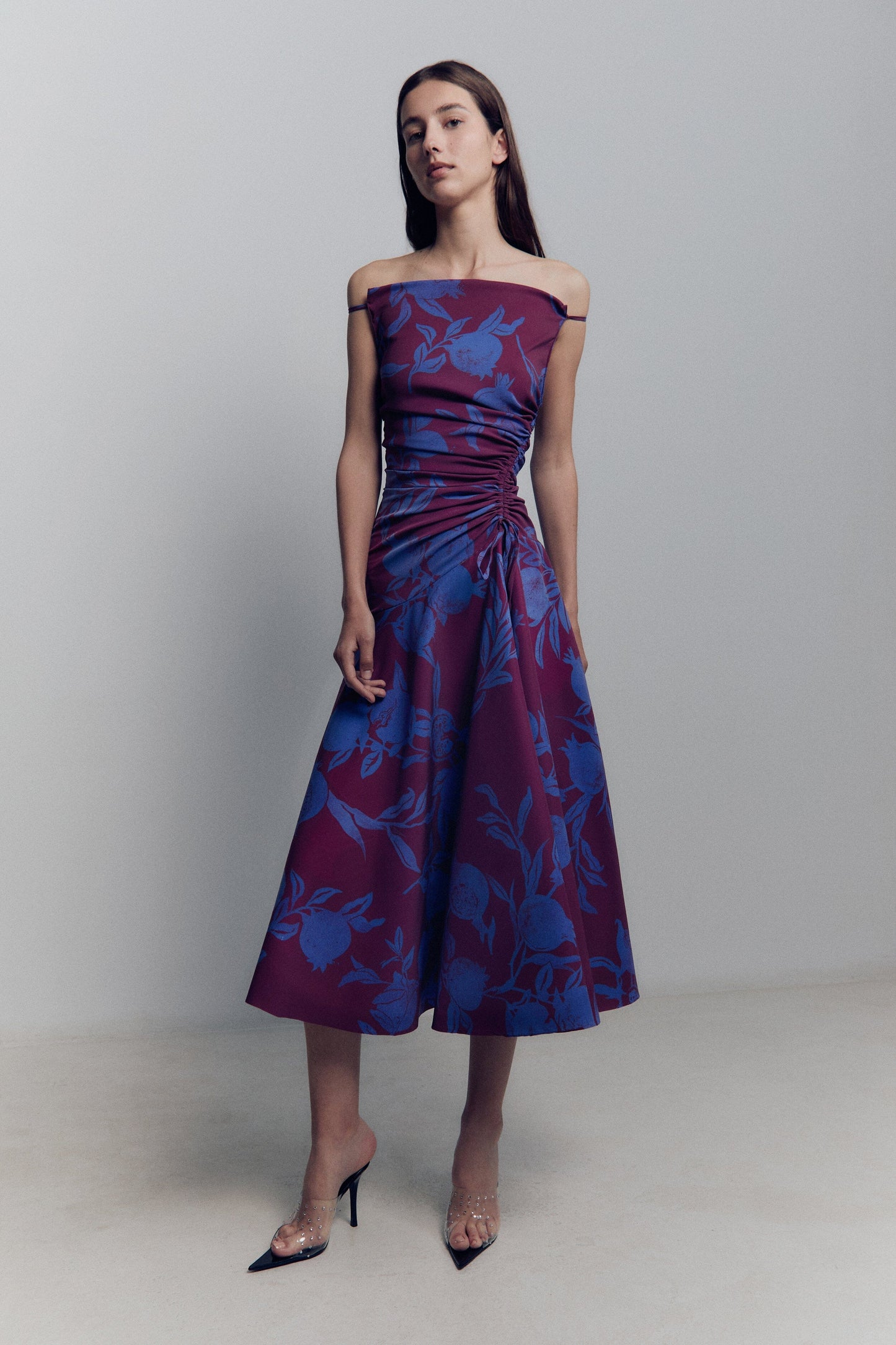 One Side Ruching Dress Dresses Juan Vidal 