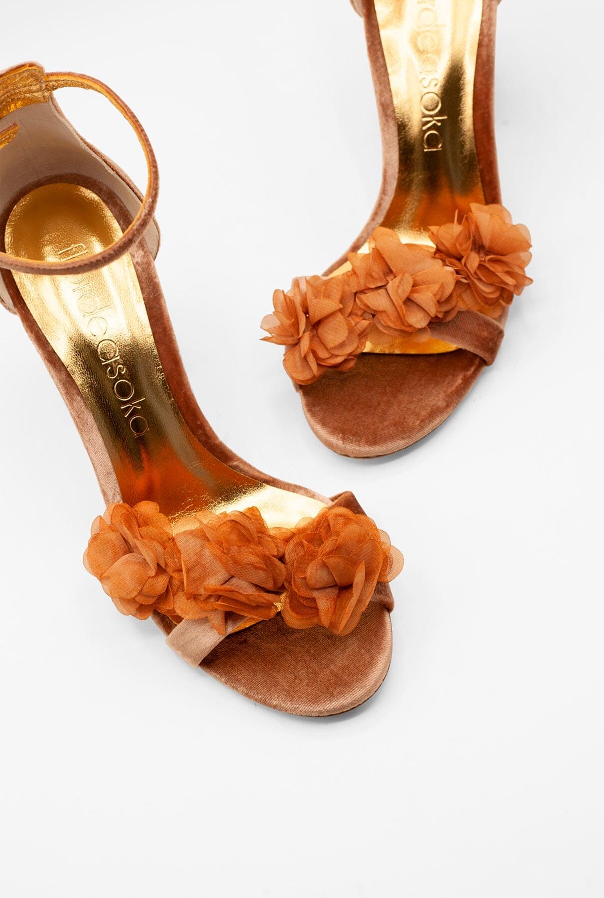 OPHELIA 9 AZAFRÁN Heels Flordeasoka 