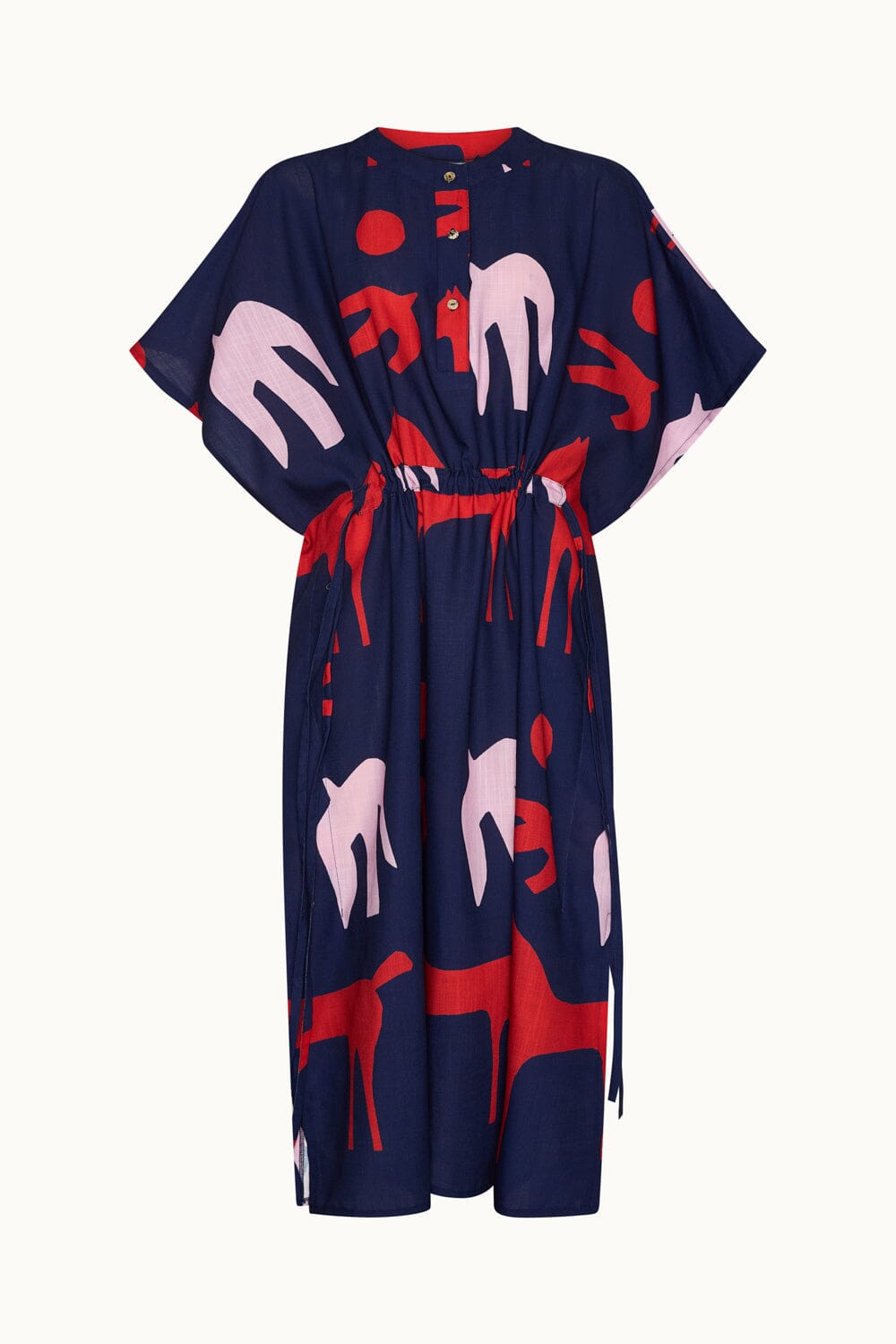 Orchie Blue Kaftan Robe Maràvic 