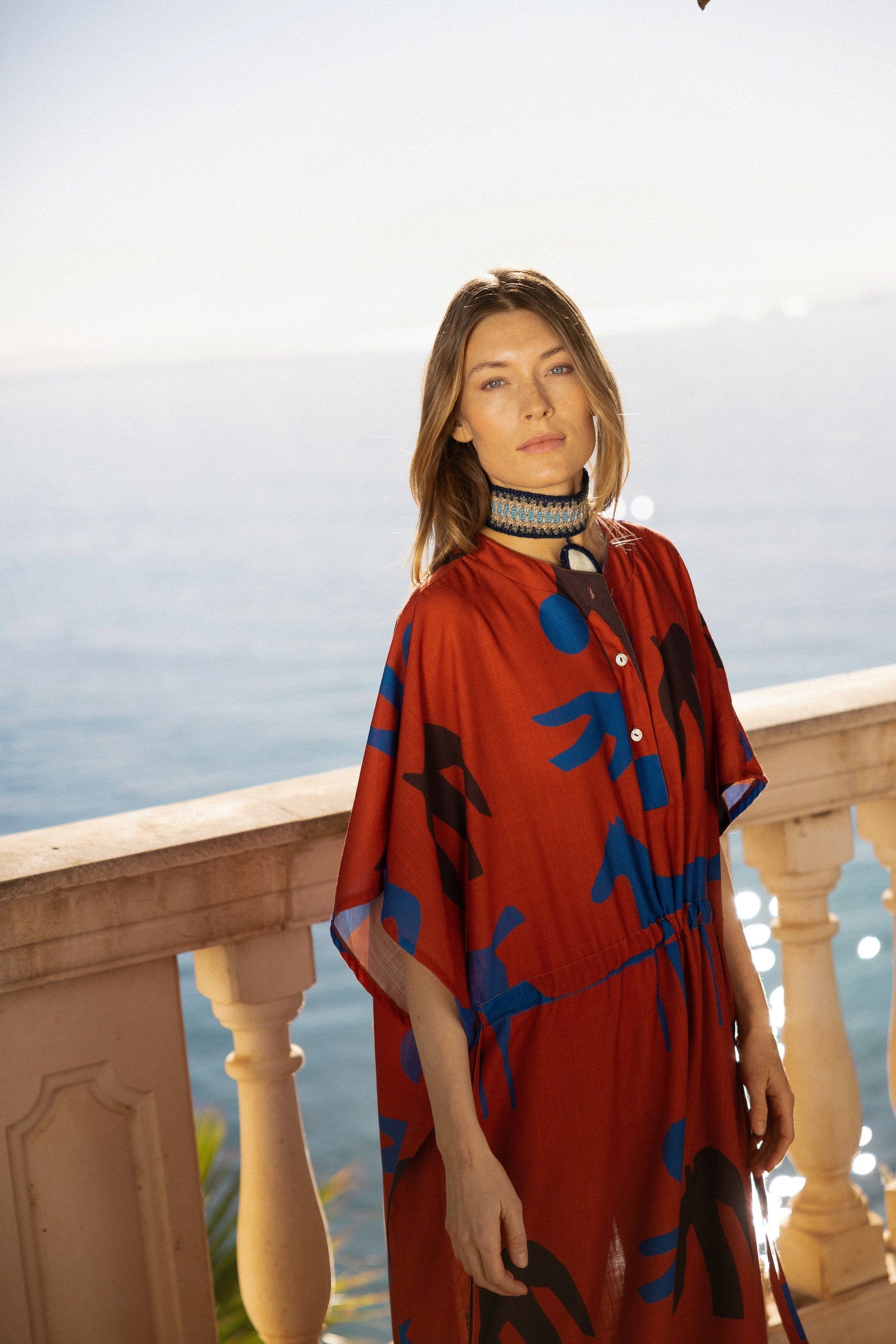 Orchie Kaftan Robe Maràvic 