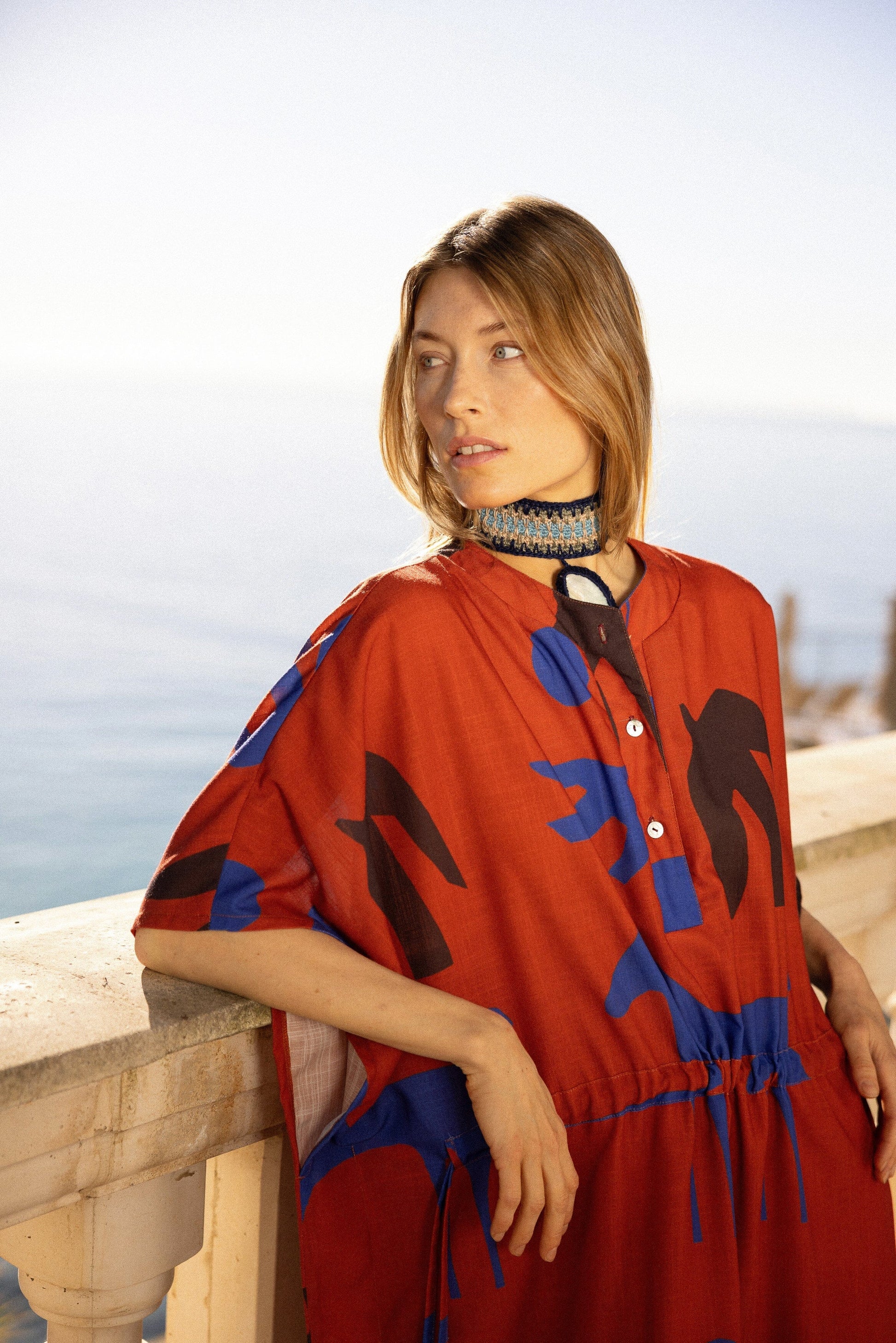 Orchie Kaftan Robe Maràvic 
