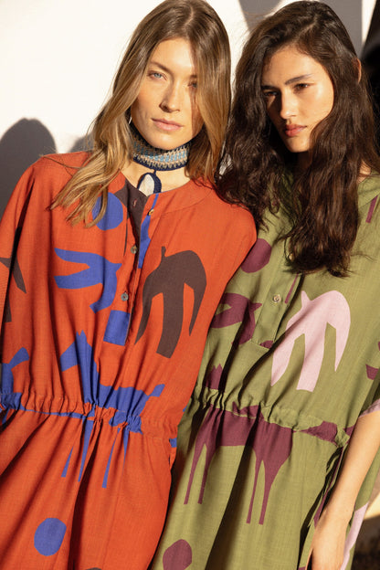 Orchie Kaftan Robe Maràvic 