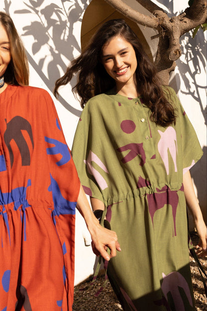 Orchie Kaftan Robe Maràvic 