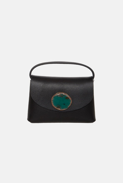 Ori Bag - Negro Ágata Verde Hand bags Ecue 