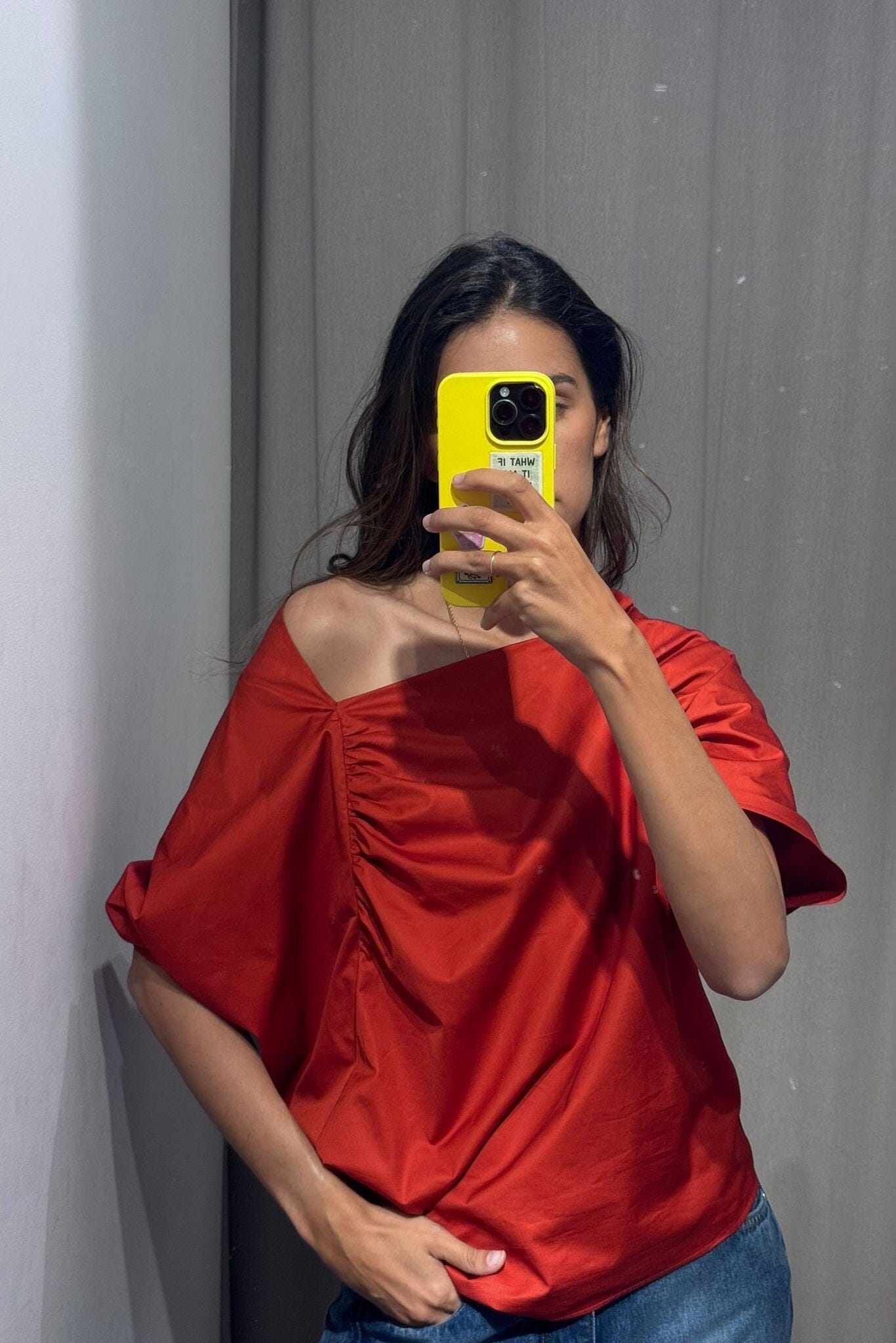 Origami Shirt Naranja Shirts & Tops Iki Essentials 