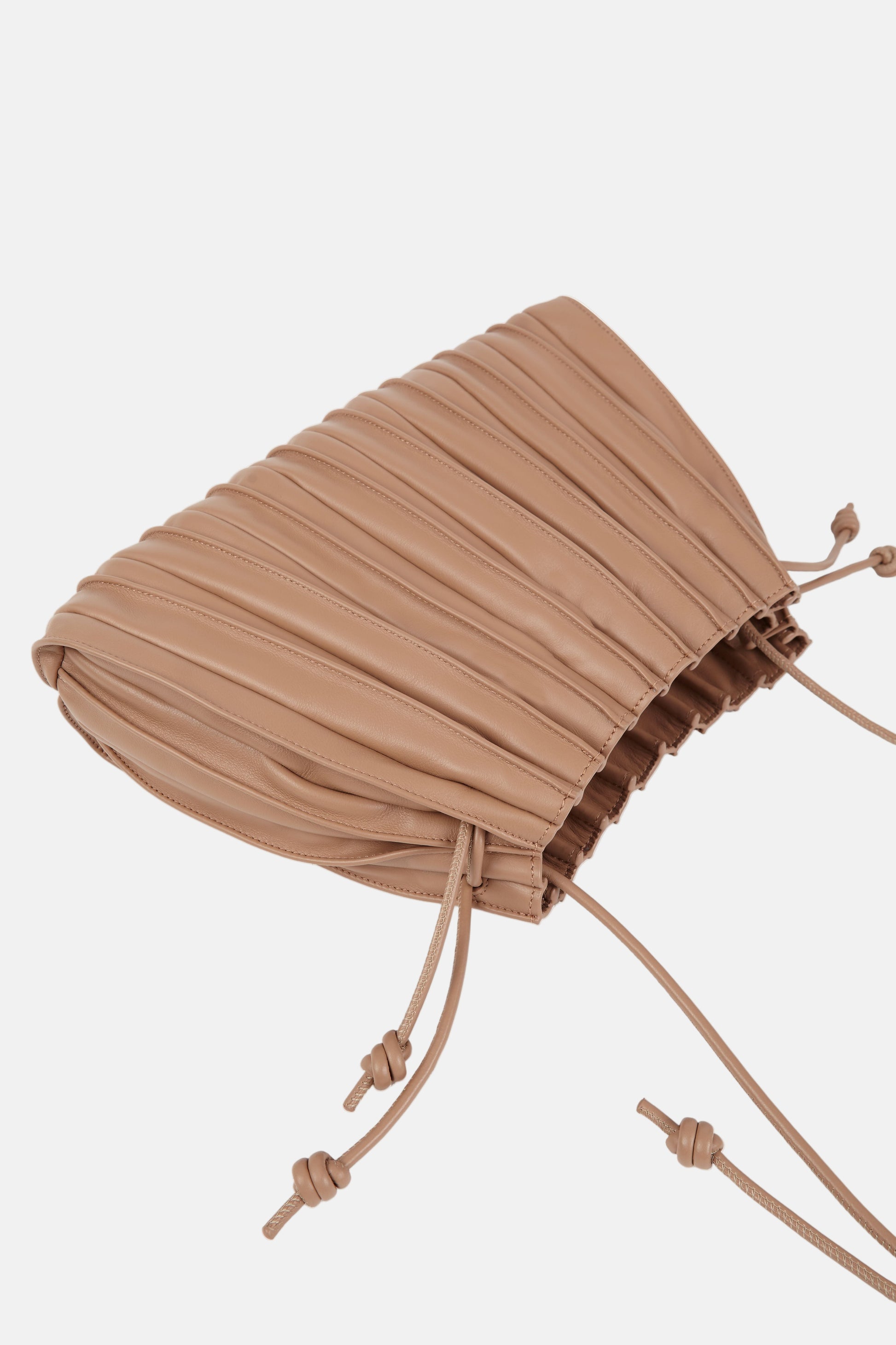 ORIGAMI|CAPPUCCINO LEATHER BAG Moi & Sass 