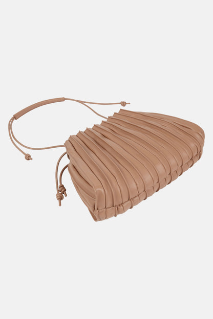 ORIGAMI|CAPPUCCINO LEATHER BAG Moi & Sass 